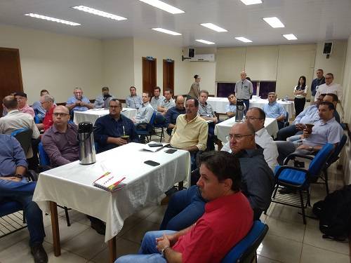 Participantes na reunio de planejamento