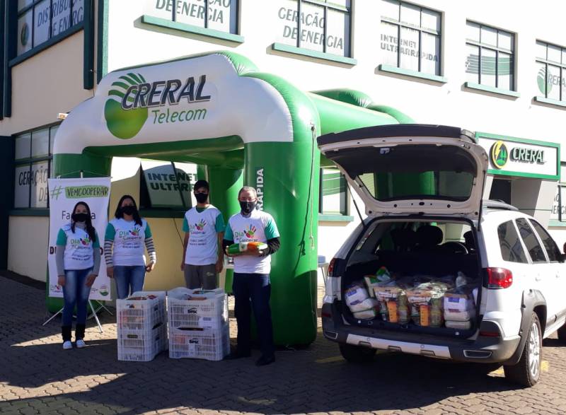 #VemCooperar da Creral arrecada alimentos