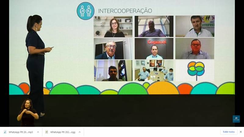 Cooperativas participantes da categoria Intercooperao