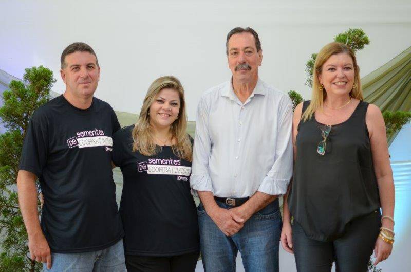 Equipe de comunicao da Certaja, junto com presidente Renato