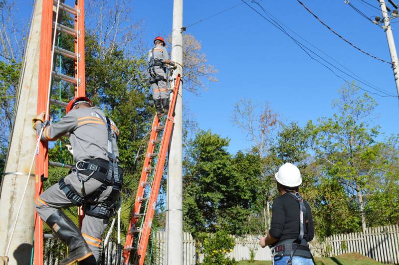 Simulaes na maquete de rede de energia, maior segurana nas operaes e para os operadores