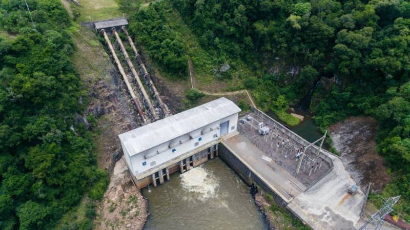 Coprel - Usina PCH Ernesto Jorge Dreher - 17,1 MW - Operando desde 2009 - consrcio BME