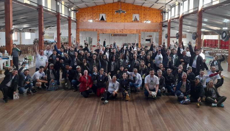 Participantes no encerramento da Sipat 2022 da Creral
