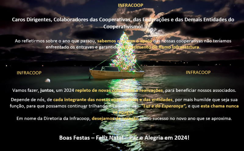 Boas Festas - Paz - Sucesso e Sade em 2024