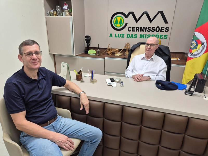 Anderson e o presidente Diamantino