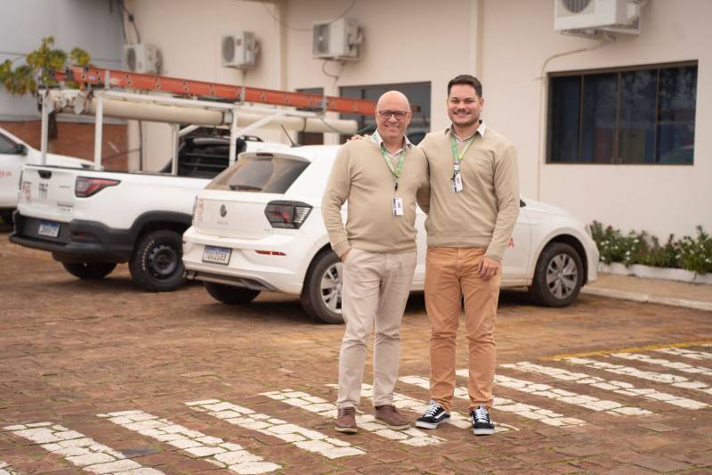 Marciano e Ruan: geraÃ§Ãµes unidas pela energia e pelos valores cooperativistas
