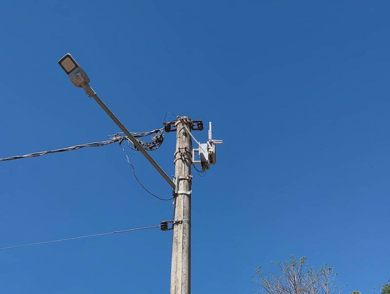 Antena para fazer a leitura remota