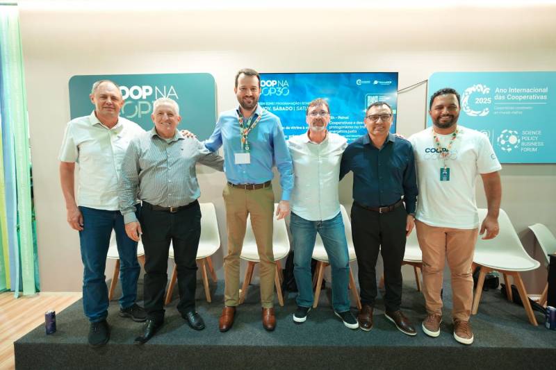 Presidente Alderi e demais apresentadores