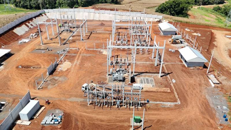 Creral constrói subestação em Sananduva, para melhor a qualidade da energia