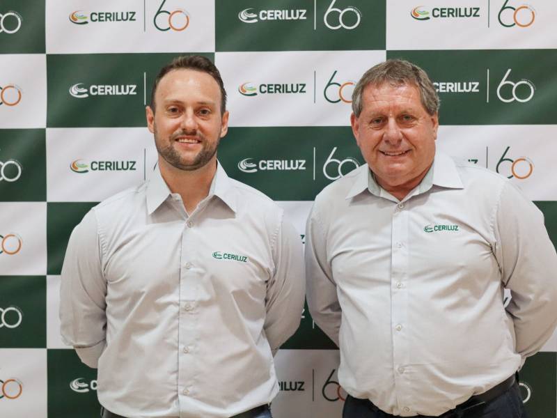 Presidentes da Ceriluz Distribuição e de Geração  Guilherme Schmidt de Pauli e Valmir Elton Seifert